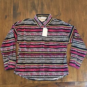 Emily Wonder Corduroy Button Down Shacket